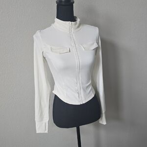 Elegant White Button Down Shirt for Women